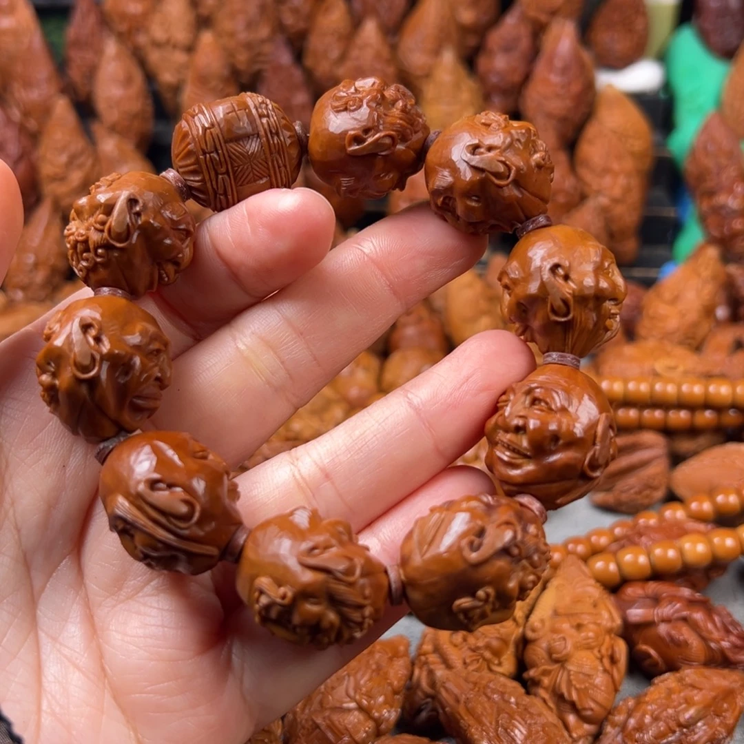 橄榄核手串/手链2.2铁盒 须派罗汉手串