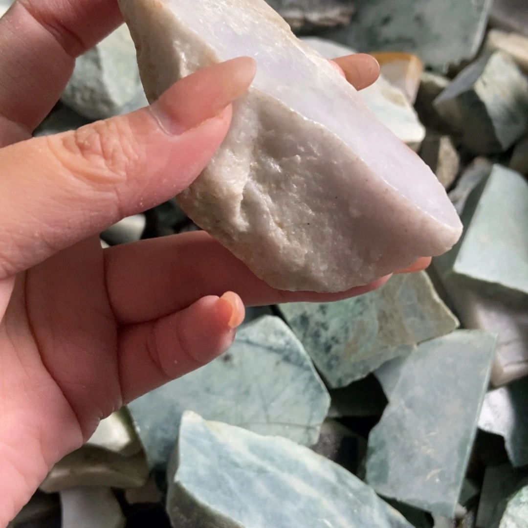 翡翠未镶嵌挂件天然翡翠