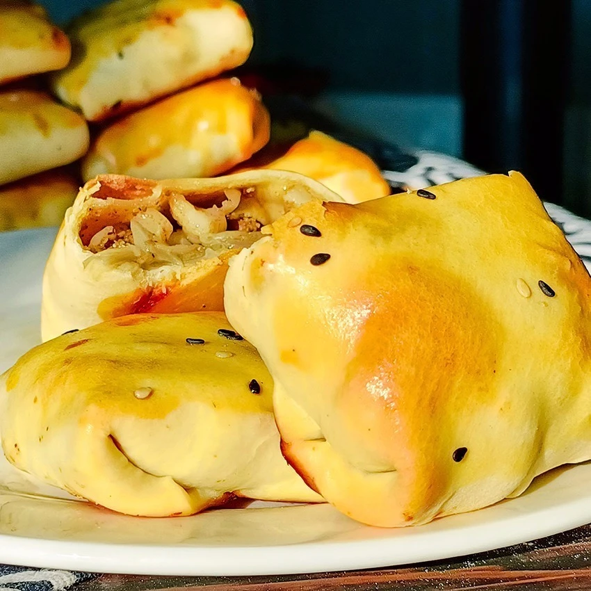 新疆特产烤新疆尉犁县烤包子罗布食客新疆烤包子