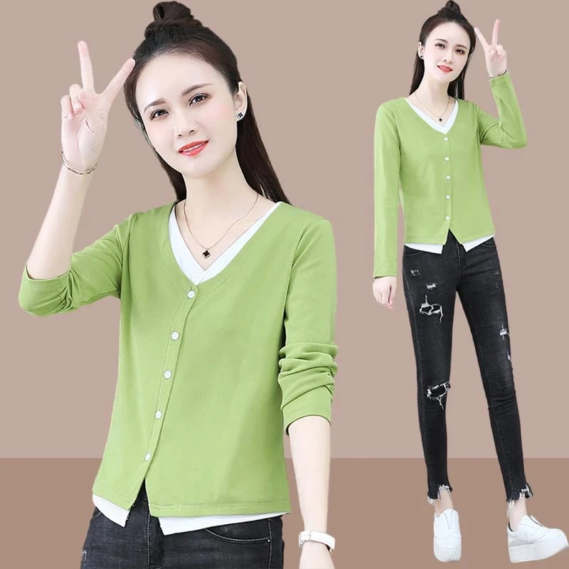 正肩长袖t恤女爆款2025春秋新款洋气打底衫时尚轻奢高级小众穿搭