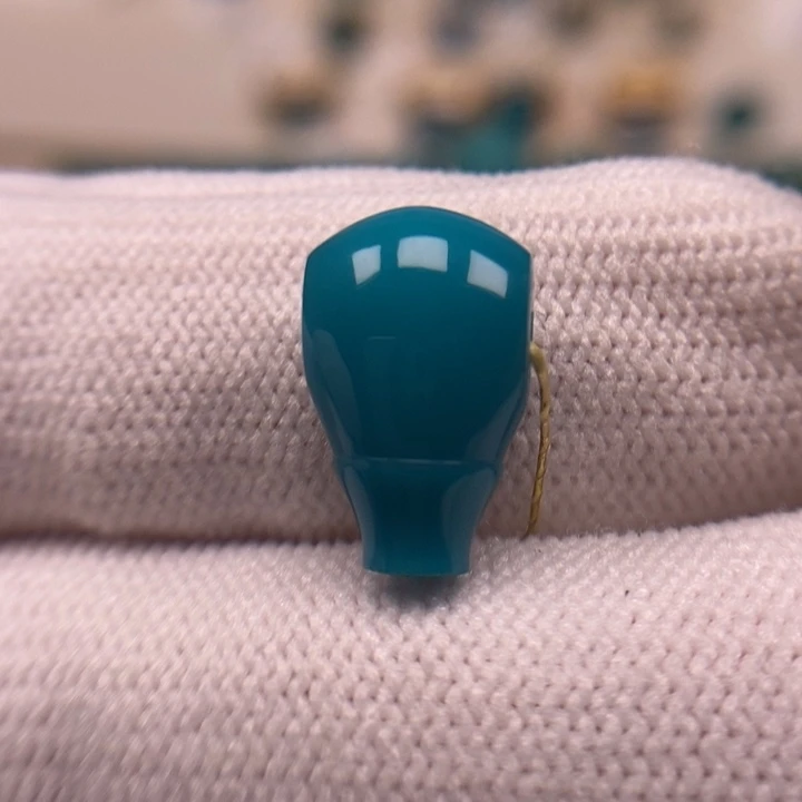 未镶嵌绿松石西施壶三通8.8mmAA775