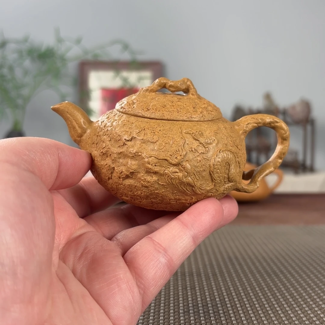 茶壶紫砂黄龙山原矿紫砂壶180