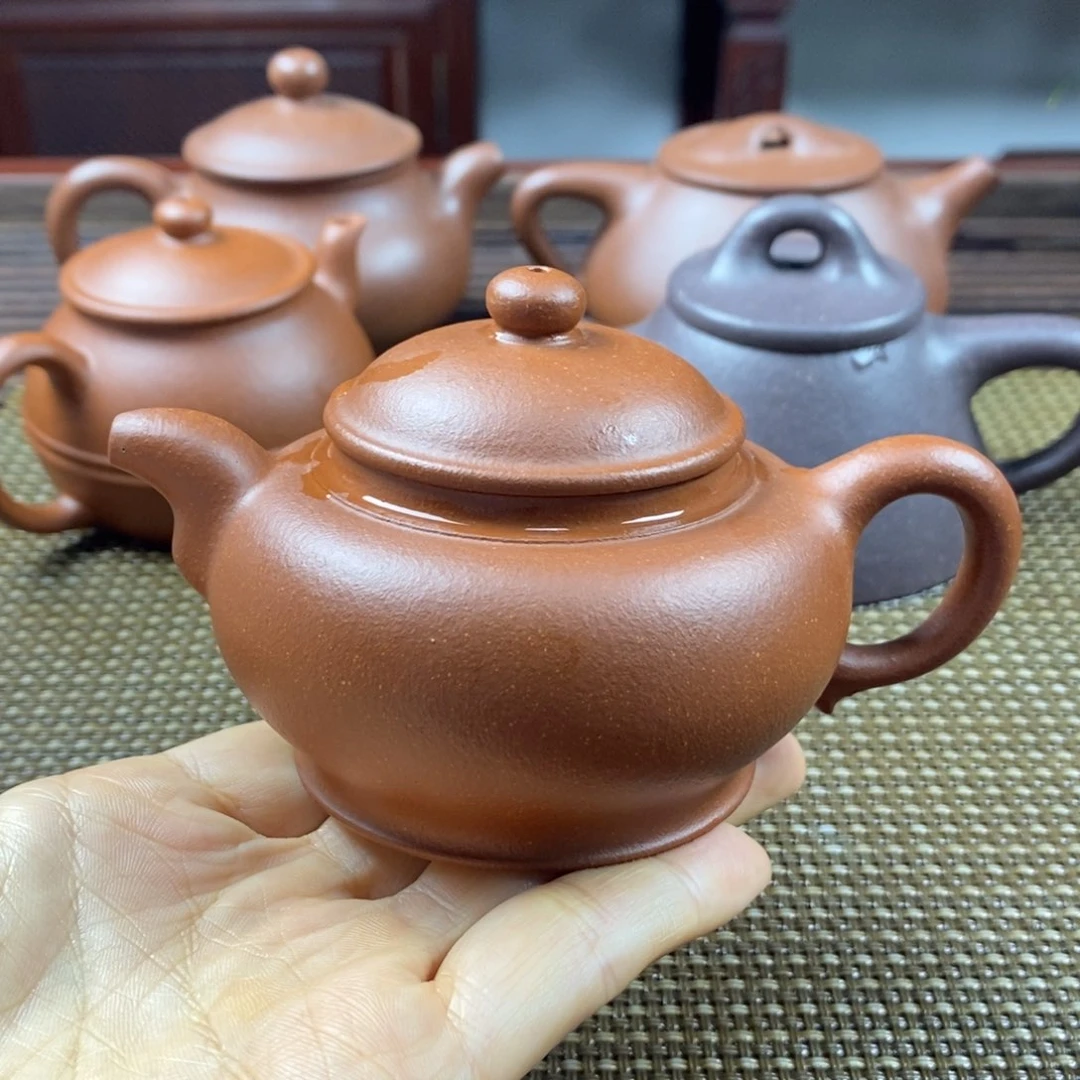 紫砂茶壶160cc紫砂壶红降破