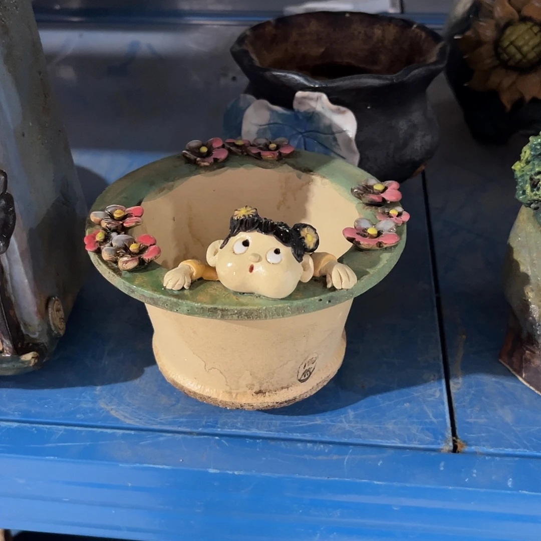 福利5 陶然花器手工花盆