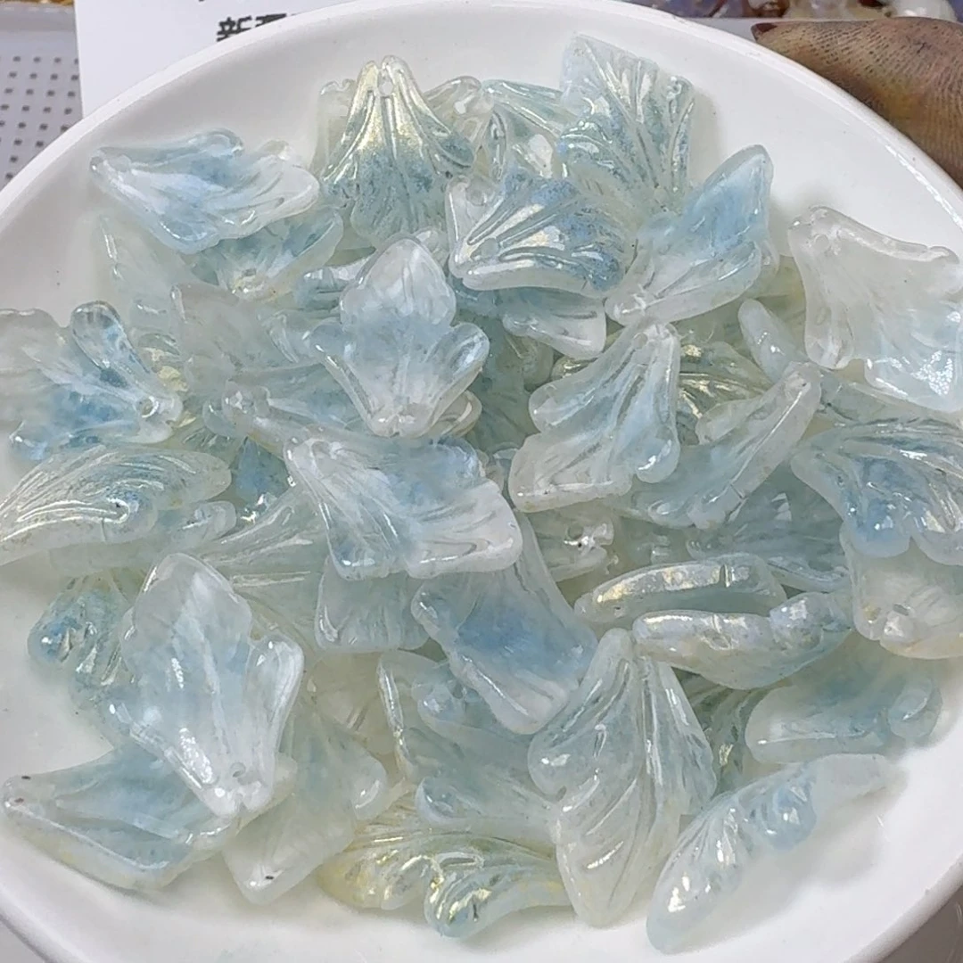 玻璃177号 小牡丹叶 晕染