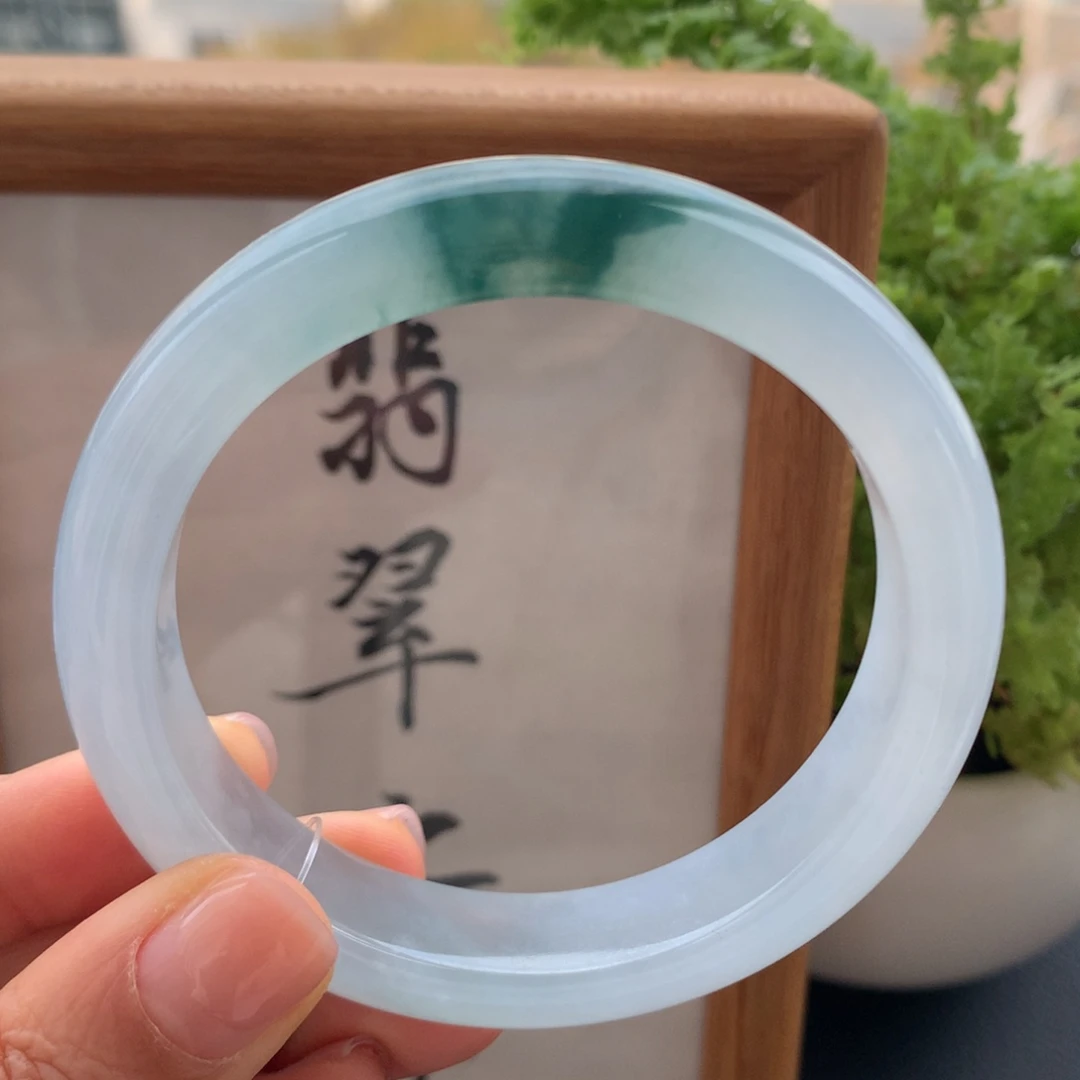 翡翠未镶嵌手镯翡翠手镯54