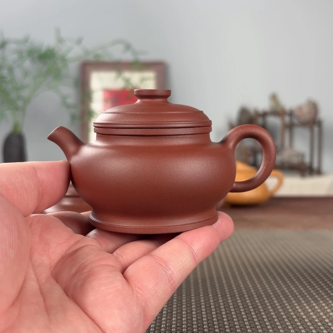 茶壶紫砂黄龙山原矿紫砂壶150