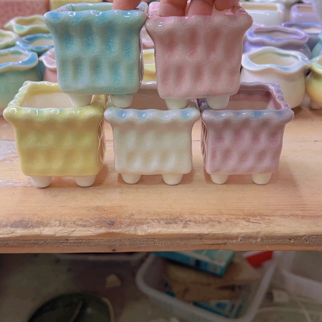 陶瓷花盆当场凑满12包邮