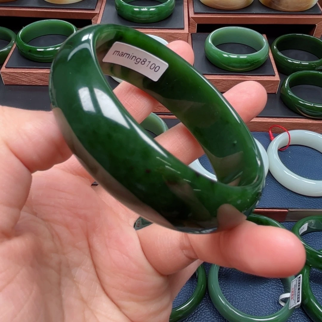 未镶嵌手镯和田玉（碧玉）5859