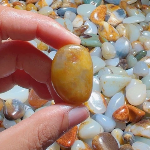 和田玉（糖玉）手链未镶嵌17