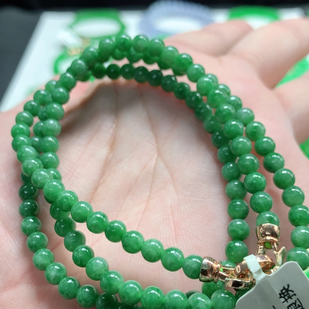 翡翠未镶嵌手链翡翠