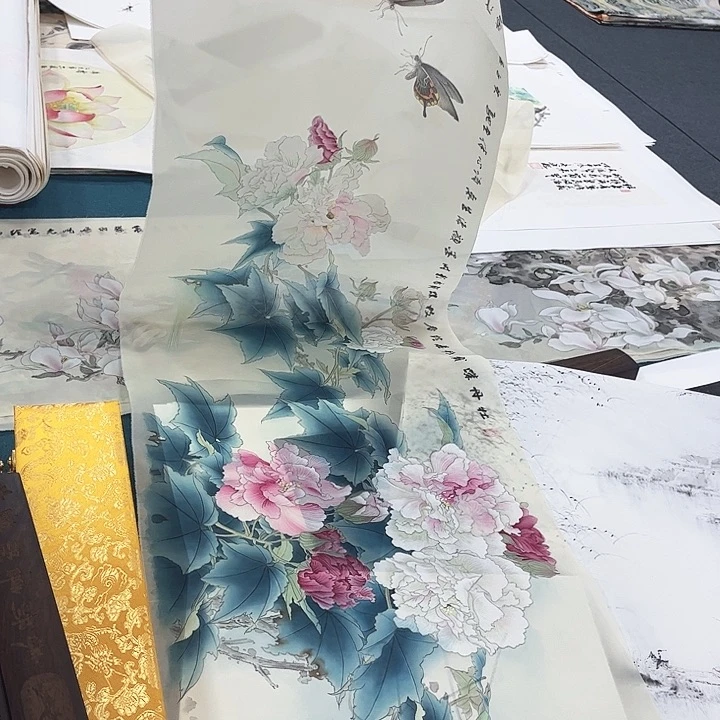 国画我的小姐姐真的好想你