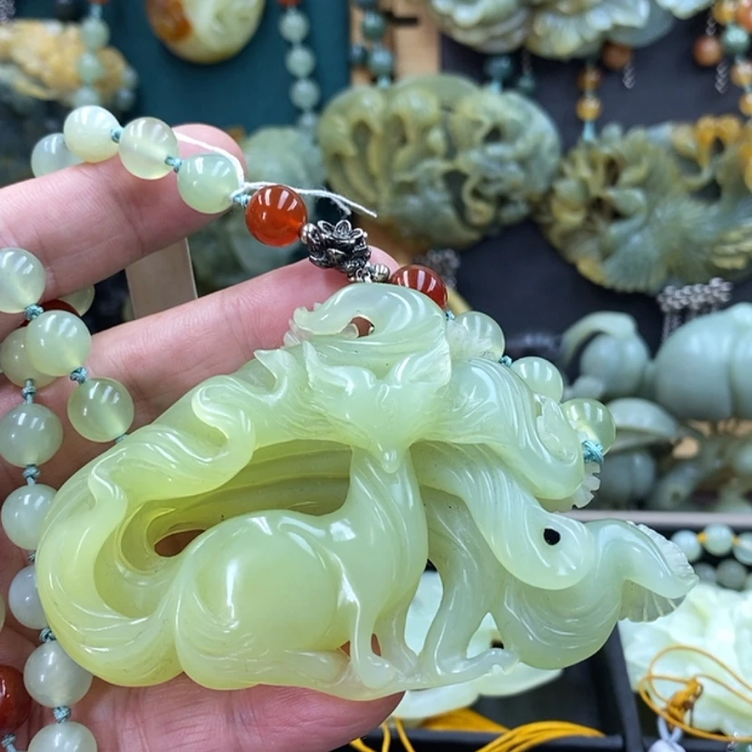 【闪购商品】未镶嵌岫玉吊坠