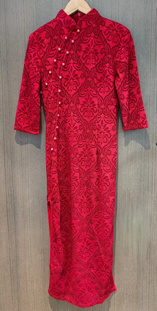 新款旗袍气质优雅高端走秀长款夏季