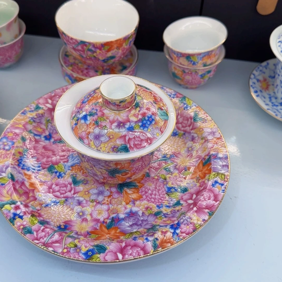 这些盖碗真好看！！！