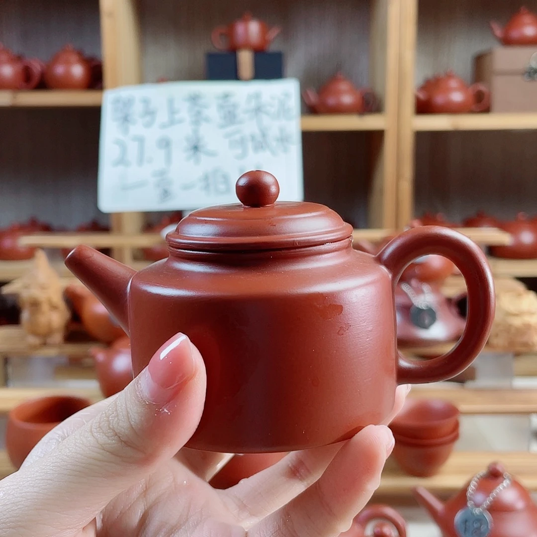 潮州朱泥壶德钟120毫升