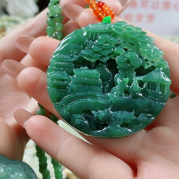 未镶嵌和田玉挂件