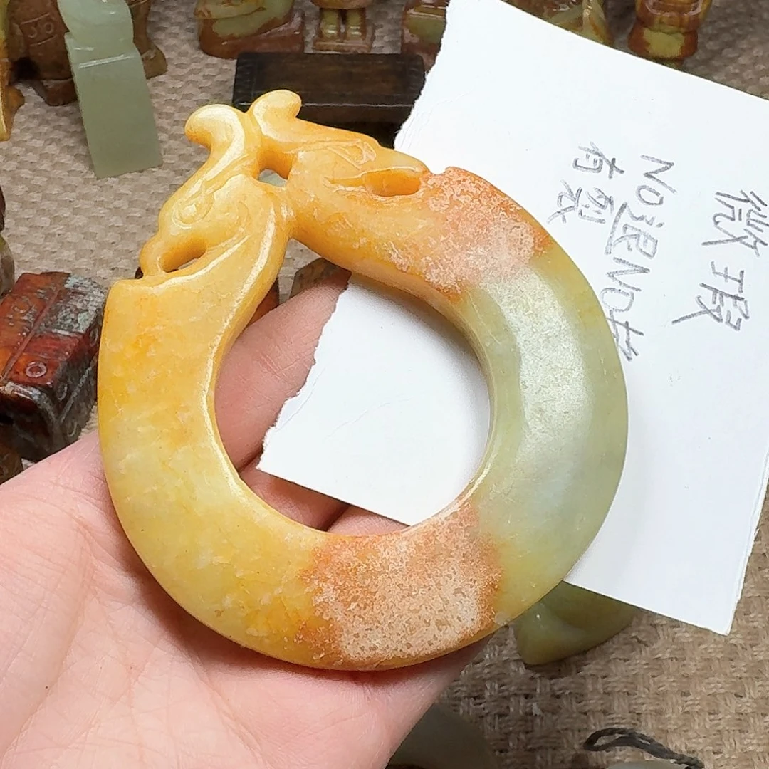 白玉菩提吊坠挂件