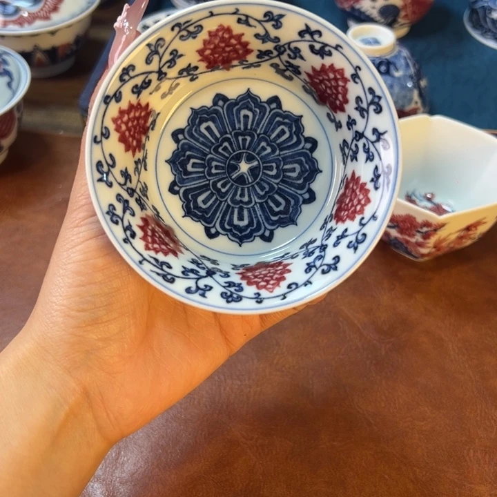 瓷片景德镇陶瓷手工手绘