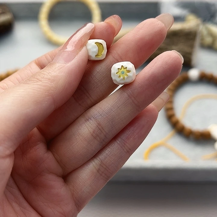 手串/手链鹿骨日月