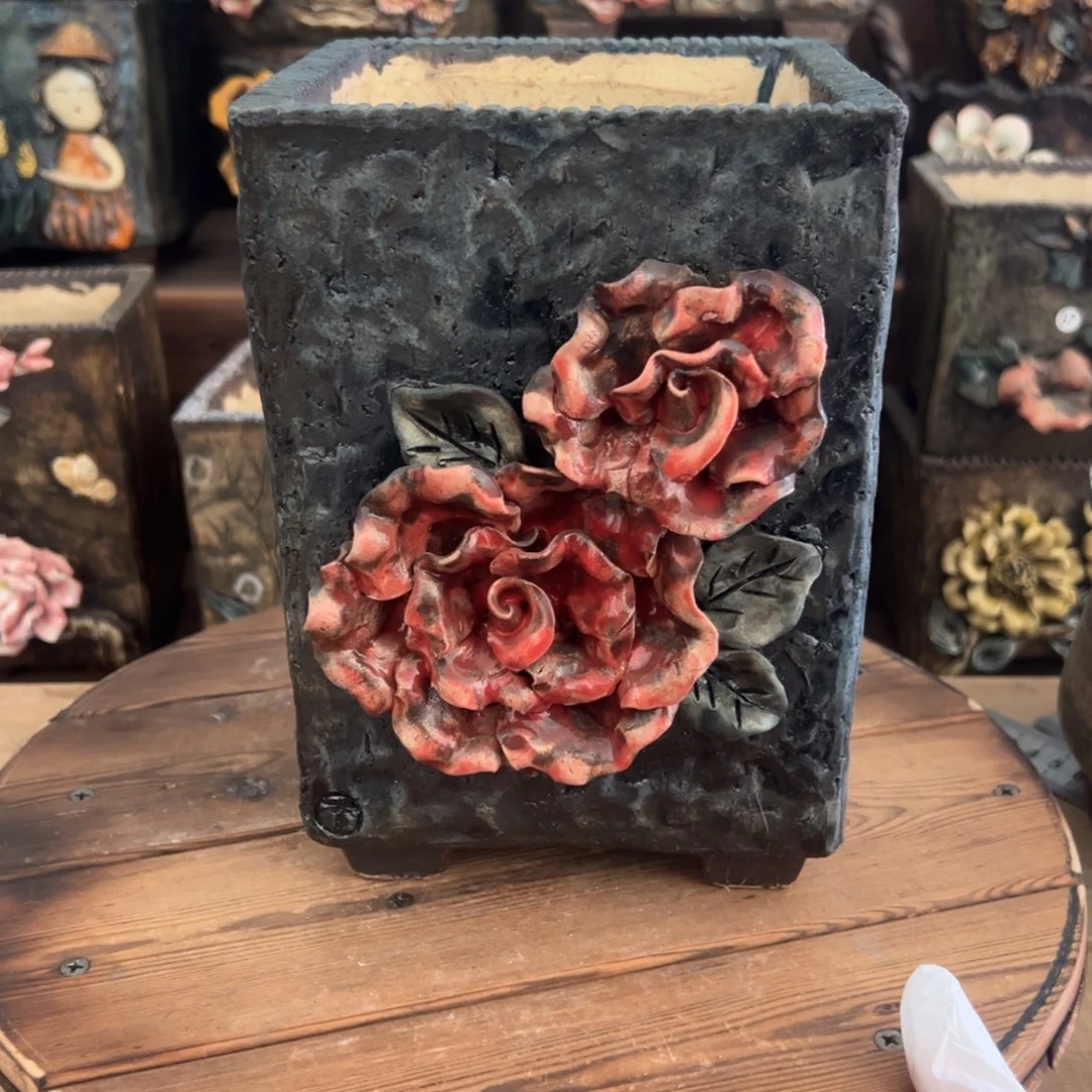 红陶青藤特价多肉花盆