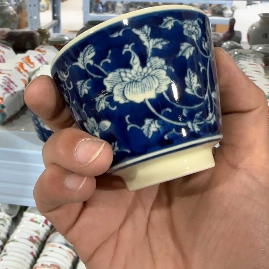 瓷片摆件手绘瓷器全部处理了吧