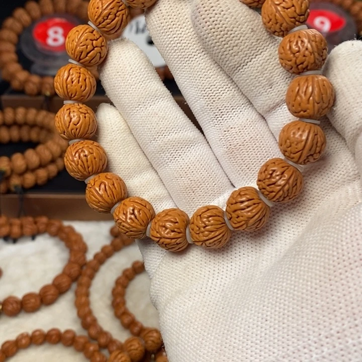 桃核吊坠秦岭龙纹桃核