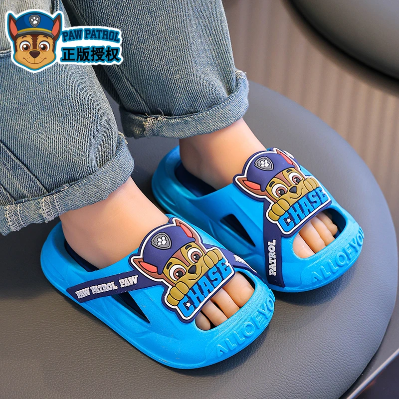 汪汪队立大功儿童凉拖鞋2024年新款男女童宝宝室内居家防