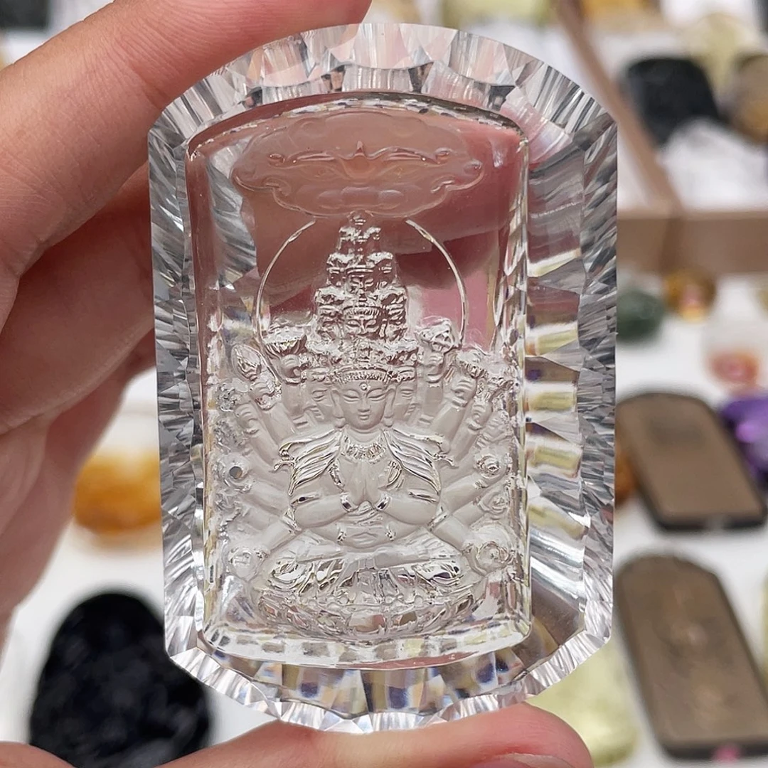 吊坠(不含链)未镶嵌水晶定制吊坠千手观音