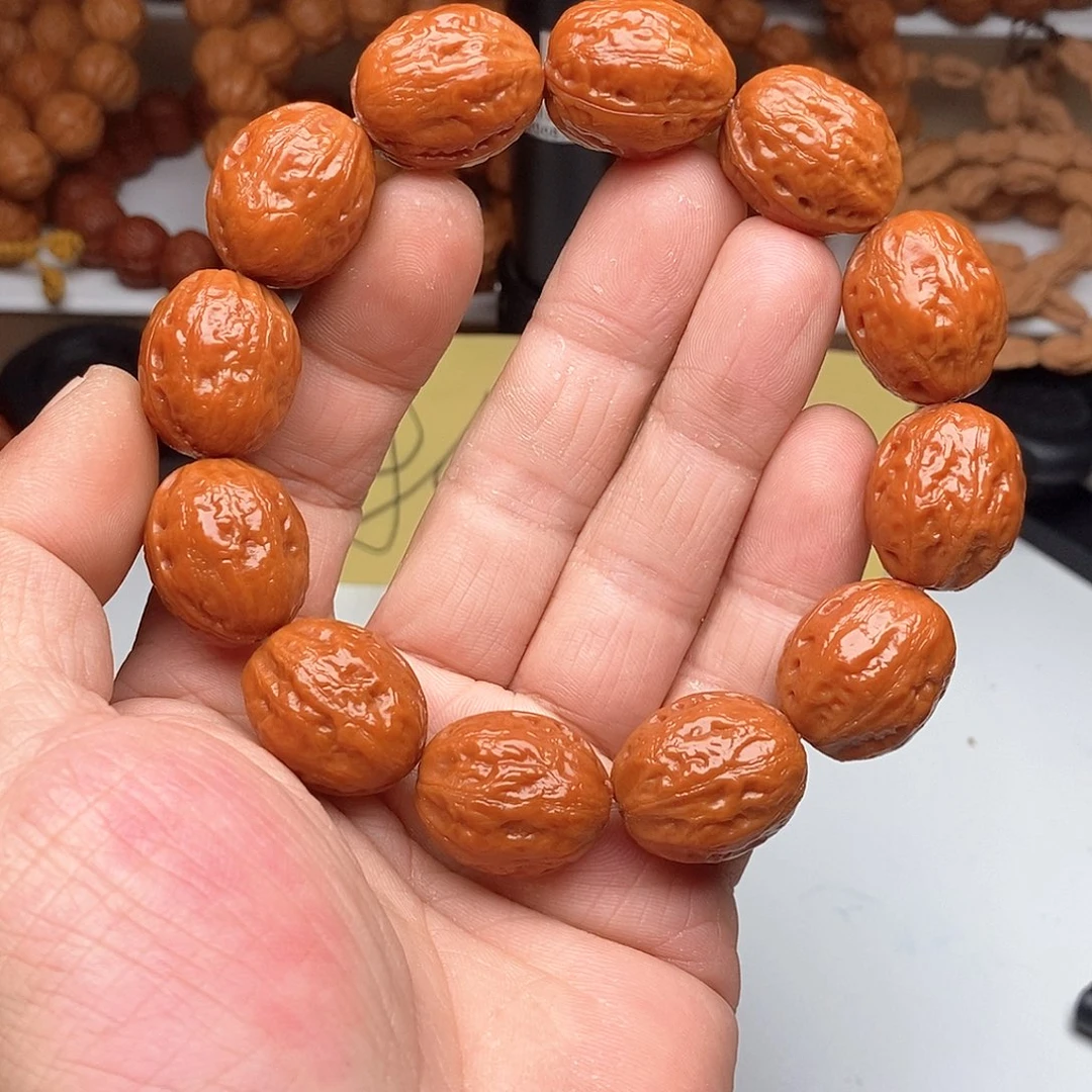 木质类文玩核桃1.9光头大枣