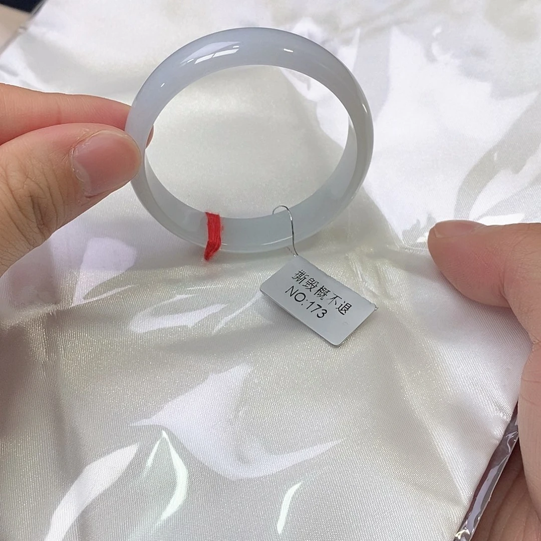 翡翠未镶嵌手镯48.8