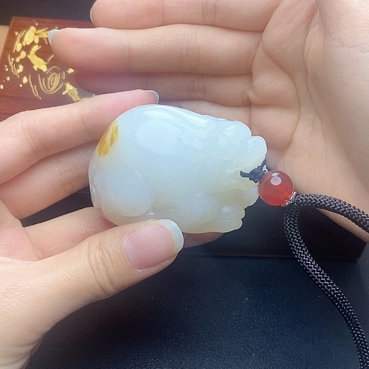 和田玉挂件未镶嵌N