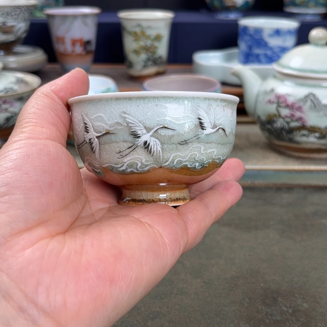 杯子瓷我们观山观水观自在