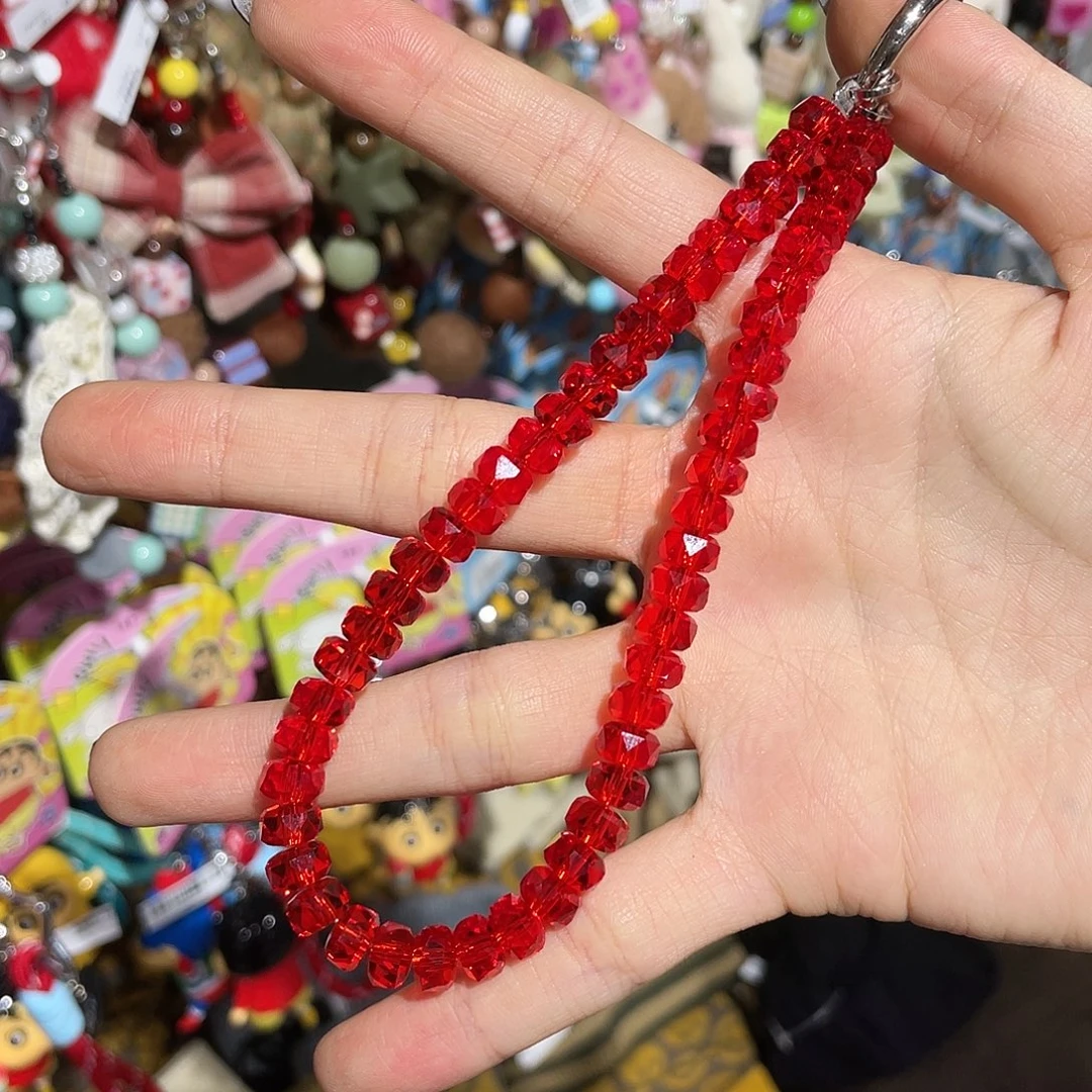 非金属红色手机链