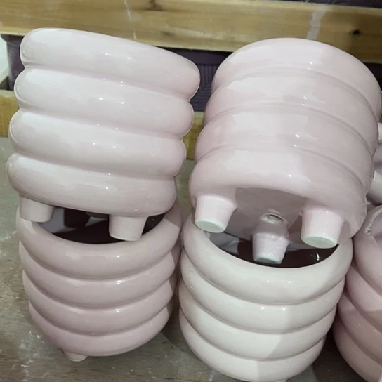 多肉绿植陶瓷花盆，有孔