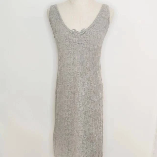 99新 FENDI/芬迪 双双臻选/dy00065/芬迪连衣裙/40