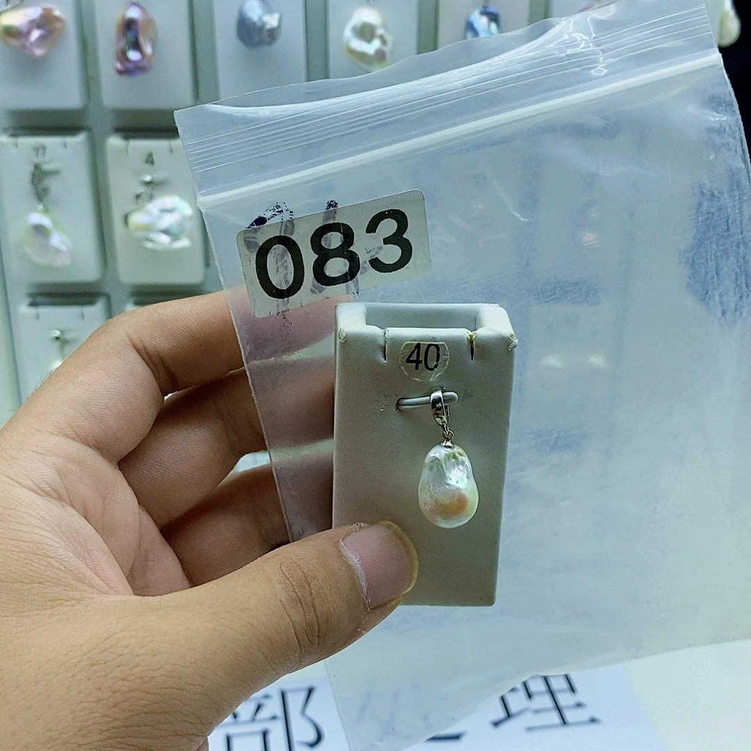 颈饰合金淡水珍珠