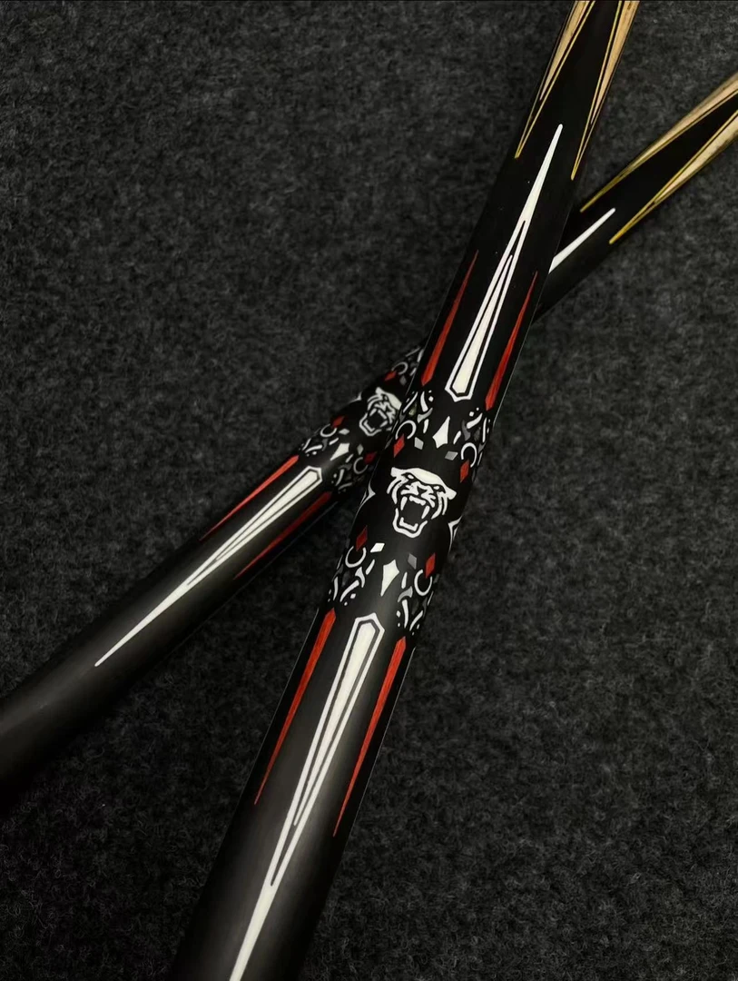 【G 5】一体小头杆系列中式八球九球斯诺克白蜡木打感通透