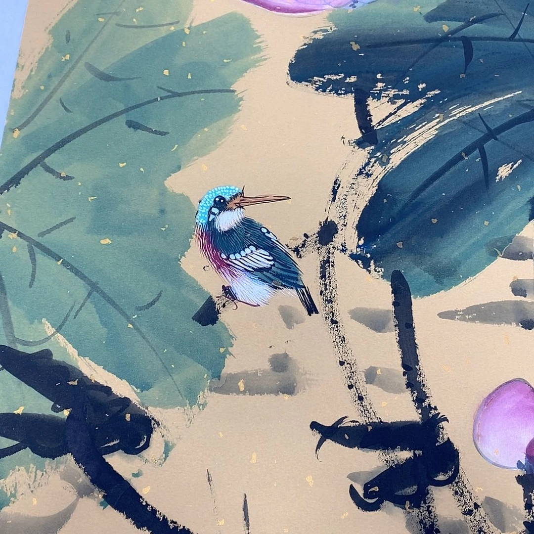 工***神国画国画作品展示