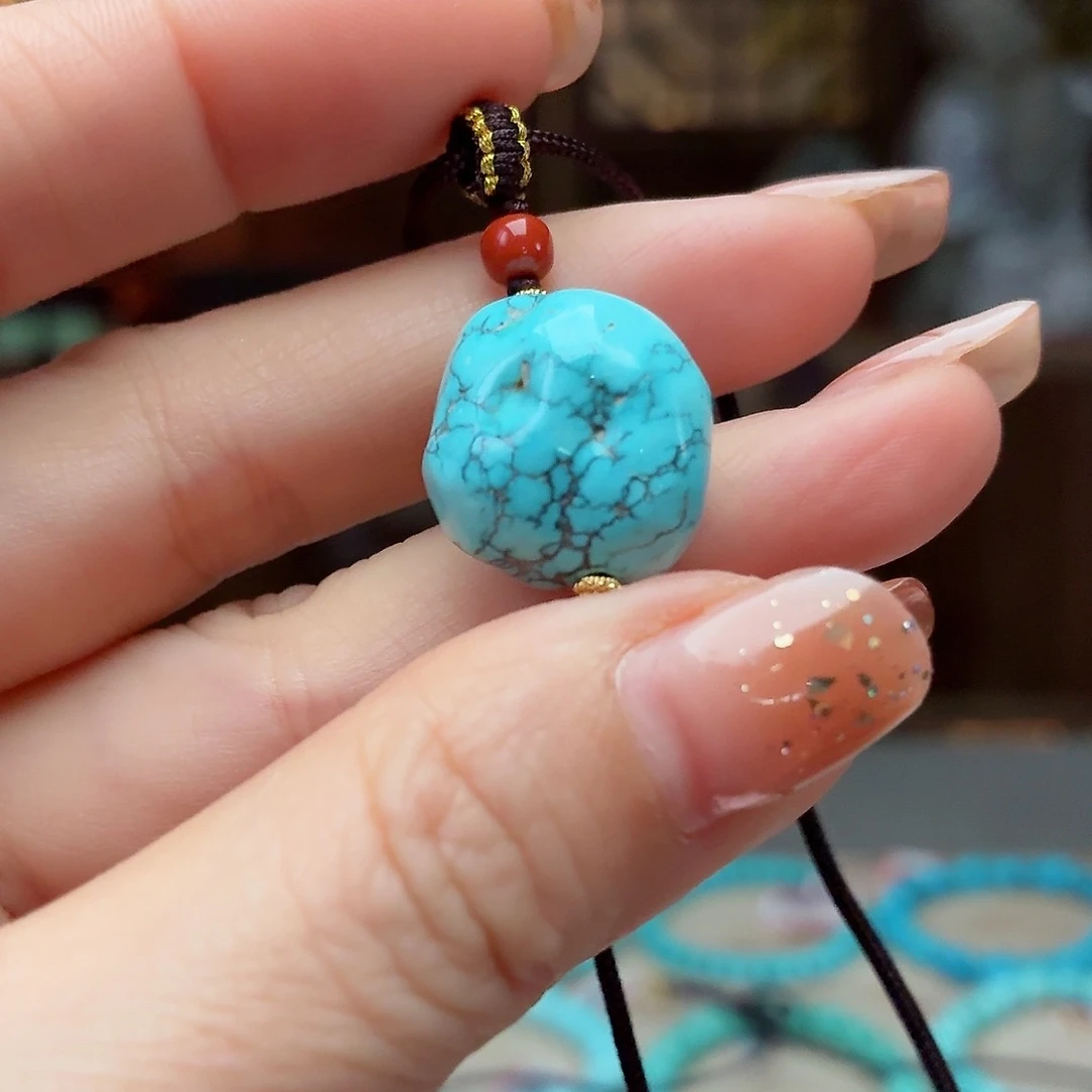 未镶嵌绿松石珠宝奇石