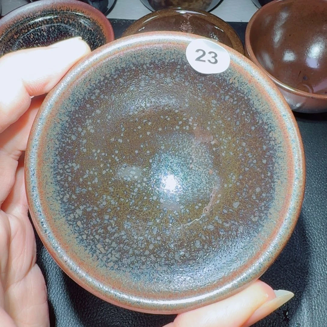 摆件古时茶器建窑建盏23