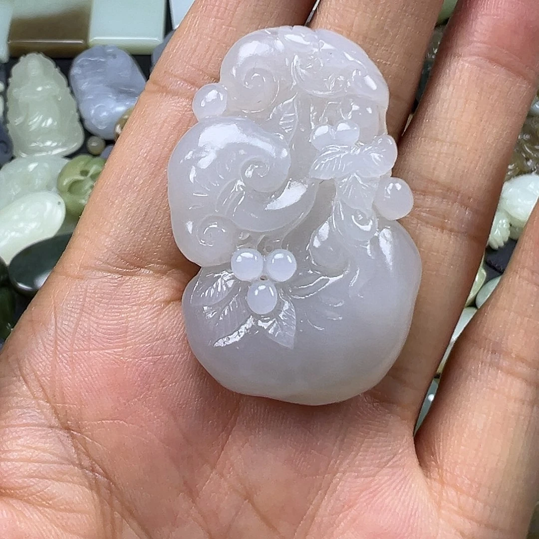 和田玉未镶嵌吊坠(不含链)