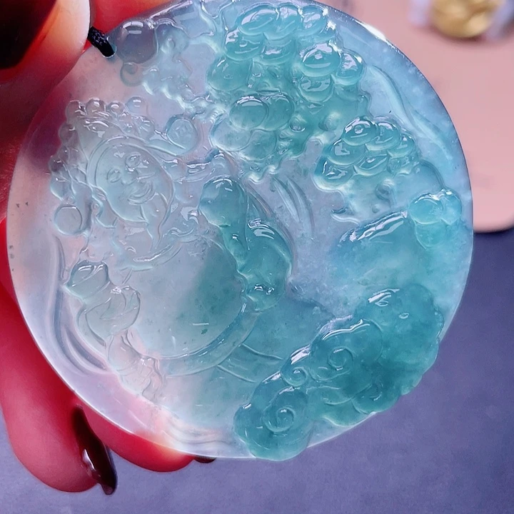 翡翠吊坠(不含链)未镶嵌