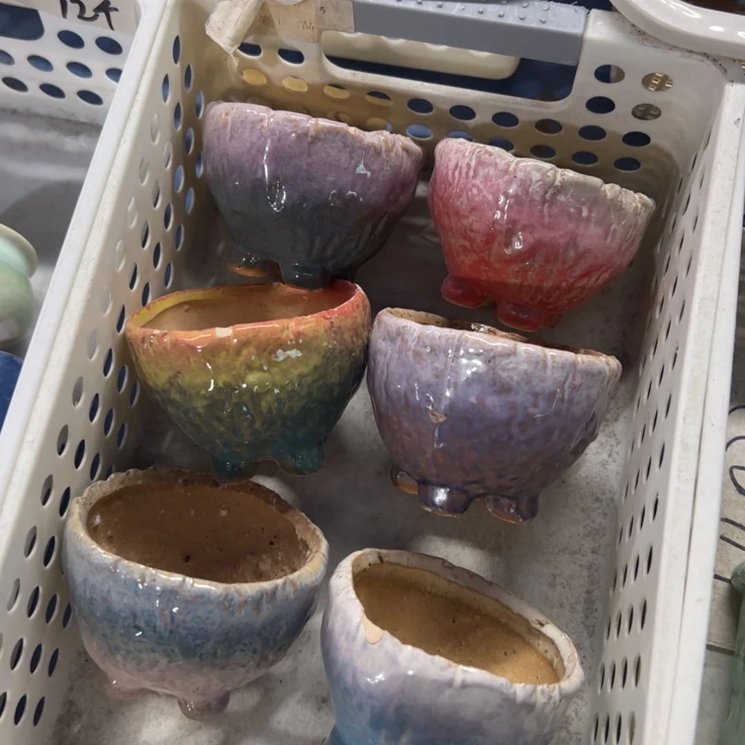 陶瓷多肉小花盆@@3