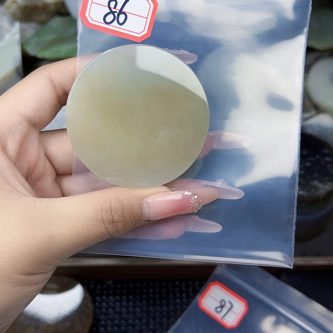 和田玉珠宝半成品未镶嵌