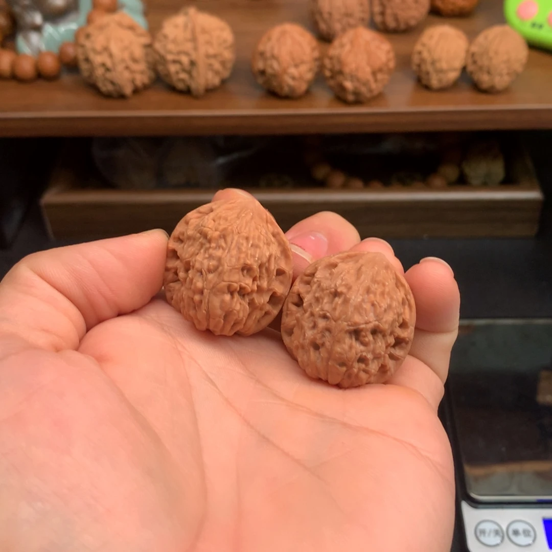 把件文玩核桃31小红