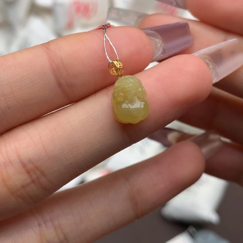 【闪购商品】翡翠颈饰18K金镶嵌一