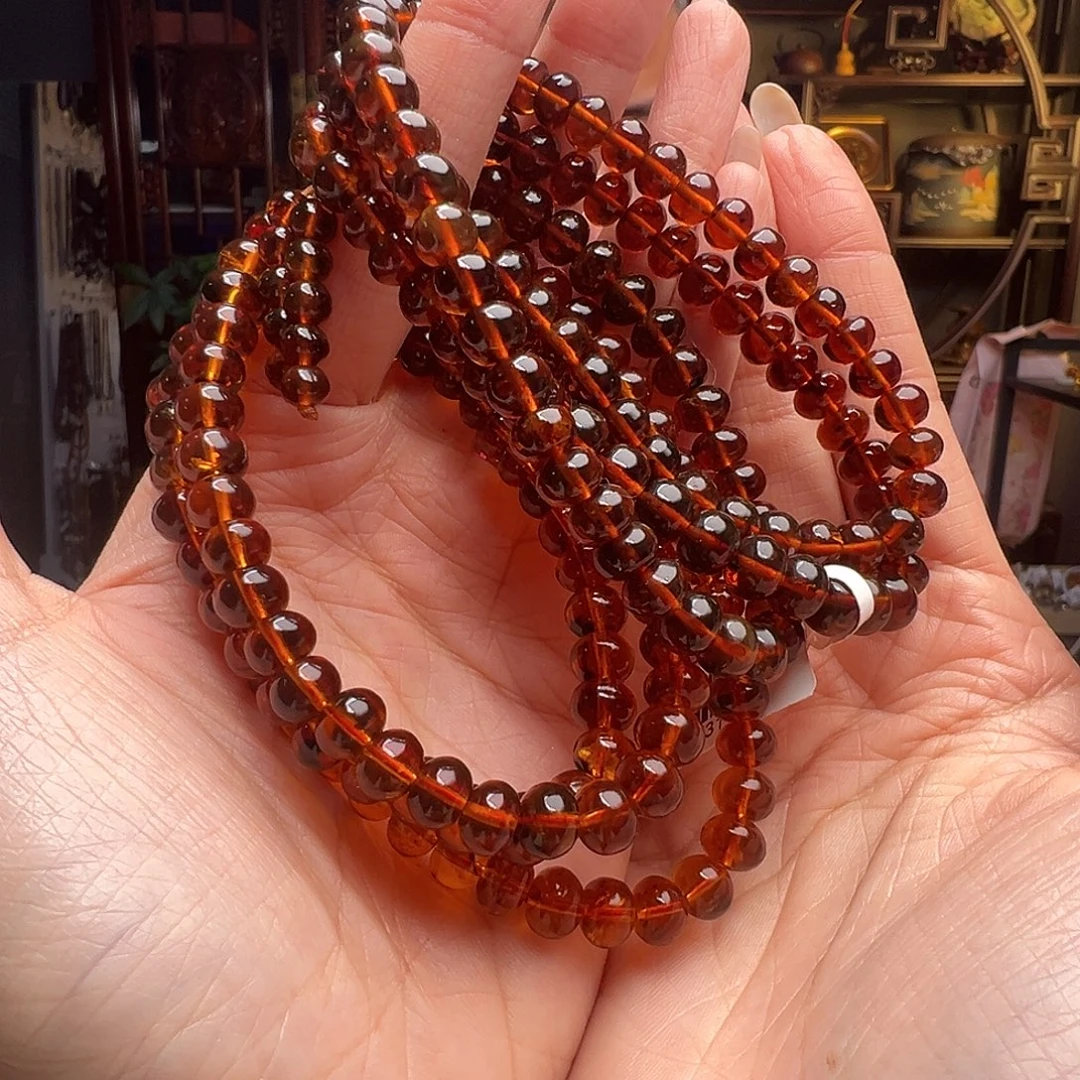 琥珀未镶嵌裸石抚顺琥珀20531七多样性发其一