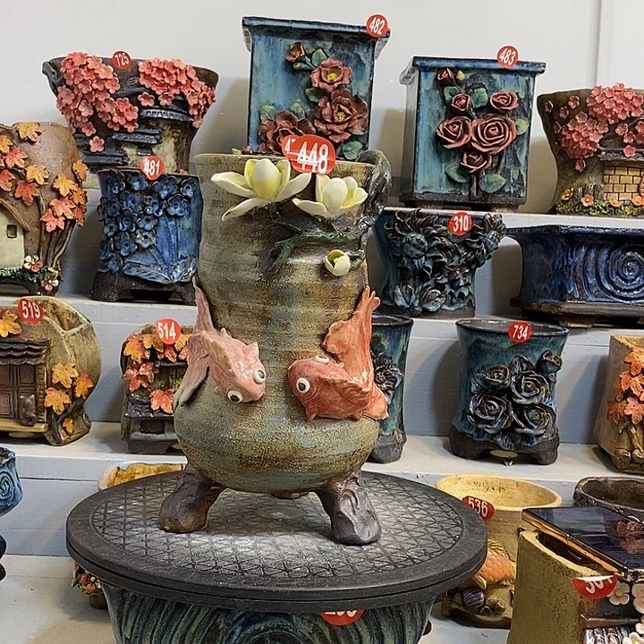 福利448 号陶然花器手工花盆