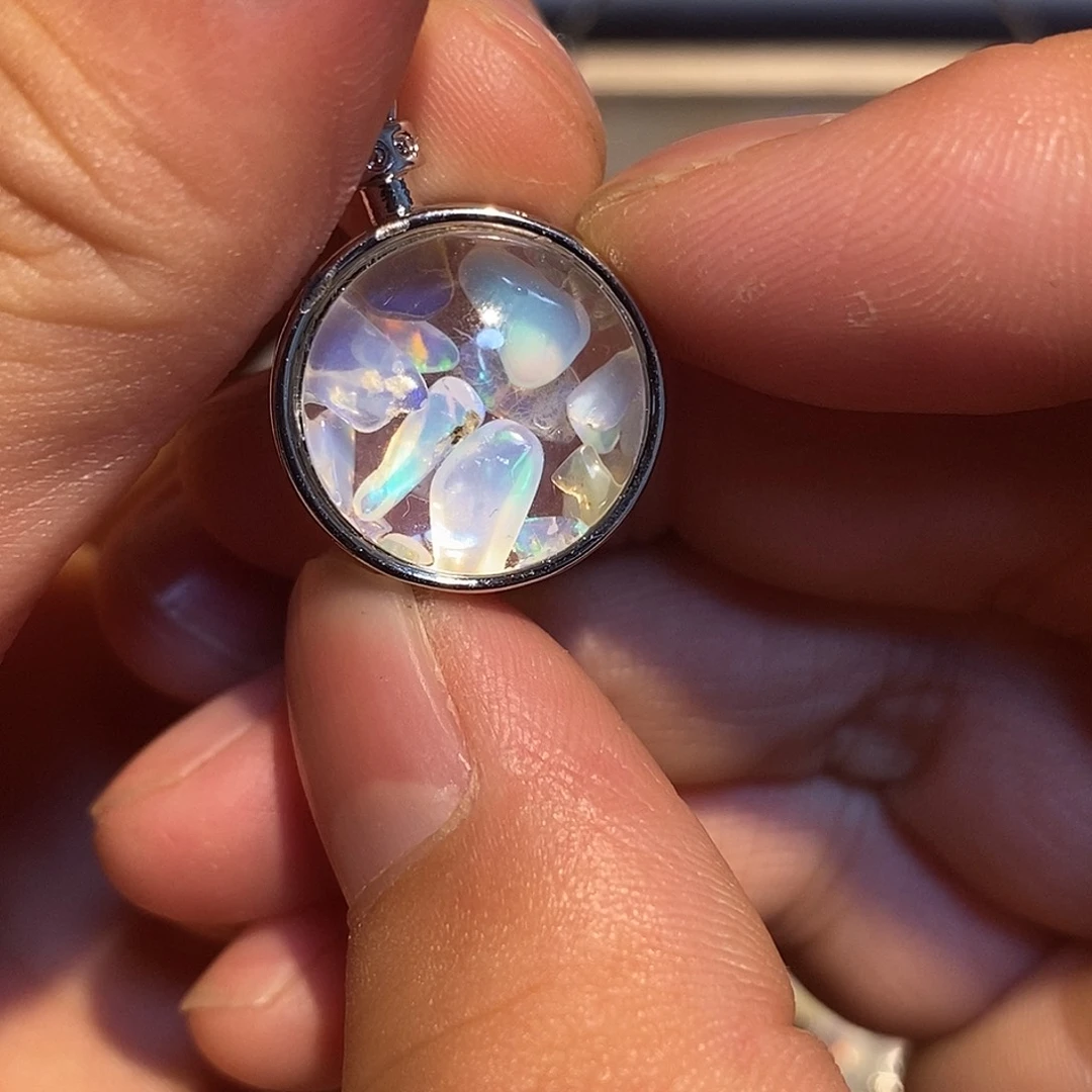 欧泊欧泊许愿瓶合金物***觉